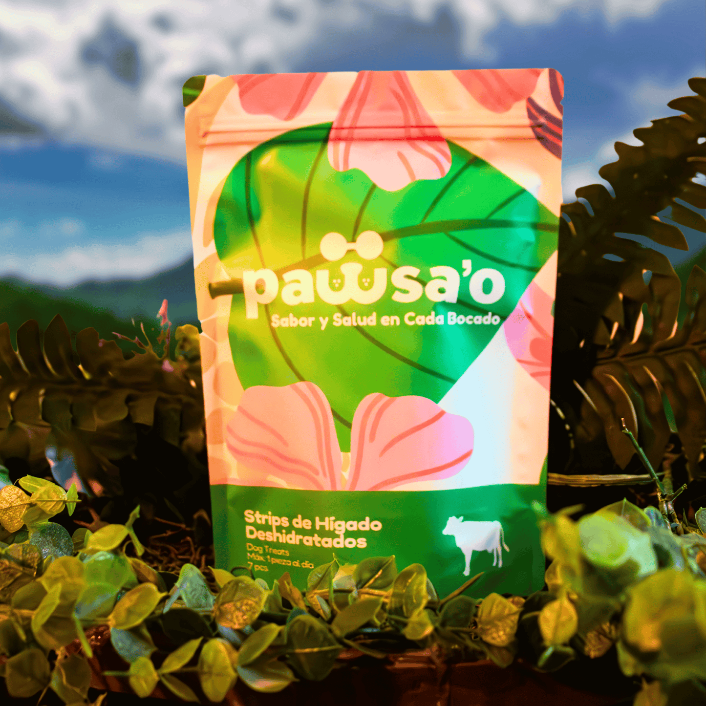 Paquete de hígado, snacks para perros y gatos Pawsa'o