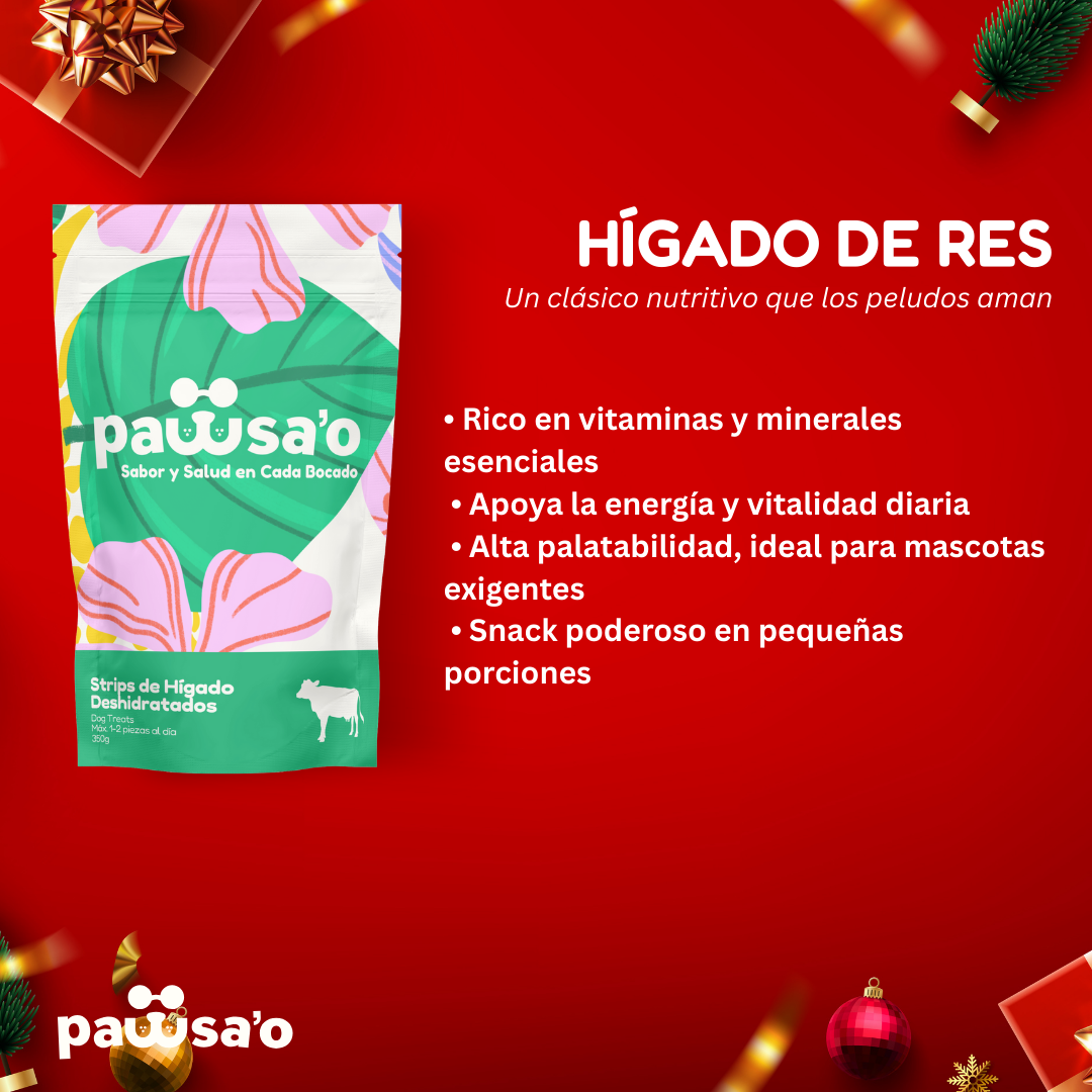 La Fiesta Box – Caja de Temporada para mascotas - Snacks Deshidratados